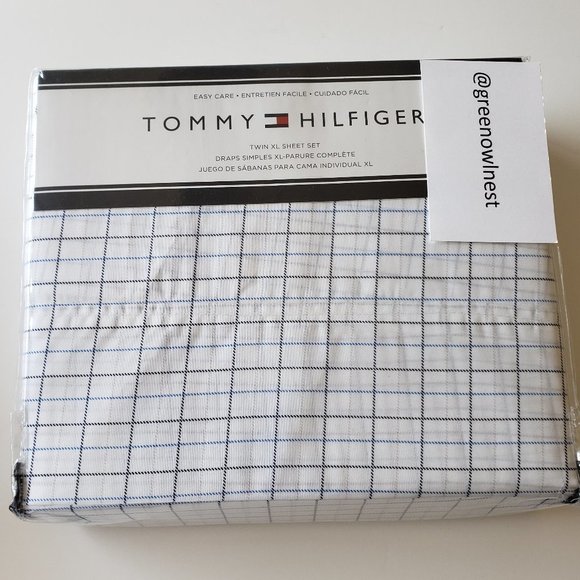 Tommy Hilfiger Bedding Nwt Tommy Hilfiger Twin Sheet Set 3pc Poshmark